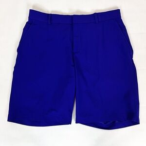 Nike-Golf Dri-Fit Standard Fit Blue Shorts Size 34